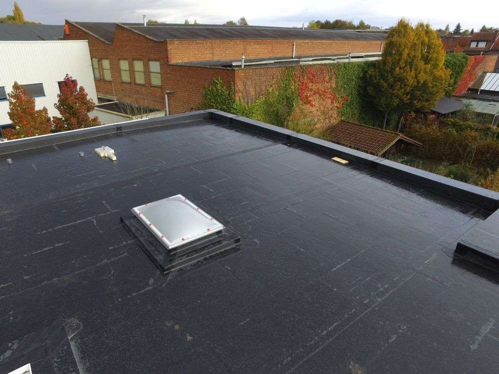 EPDM op plat dak aanbrengen in 0348